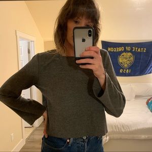 For the republic grey sweater